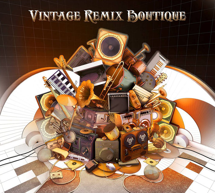 Vintage Remix CD album Cover