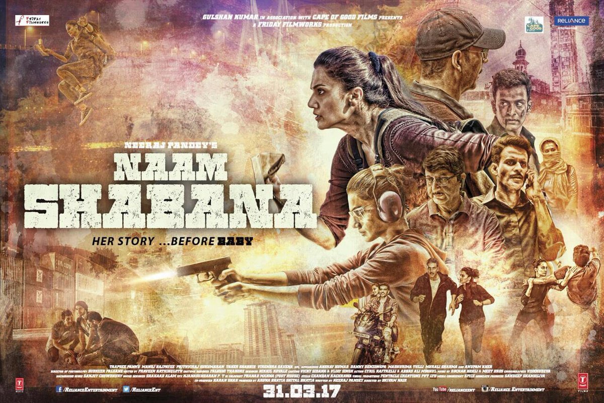 Naam Shabana ( Poster Art )